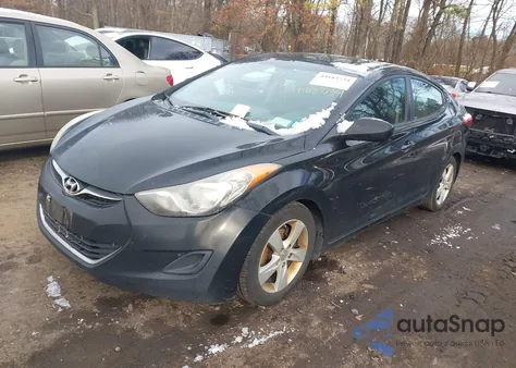 2011 Hyundai Elantra Gls (Ulsan Plant) z USA, uszkodzony, nr VIN KMHDH4AEXBU110573
